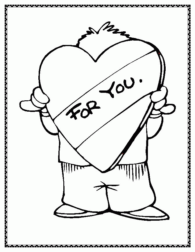 Valentine S Coloring Pages - Free Printable Coloring Pages | Free