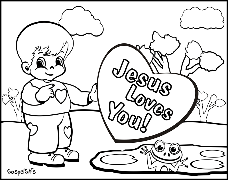 Search Results » Christian Valentine Coloring Pages