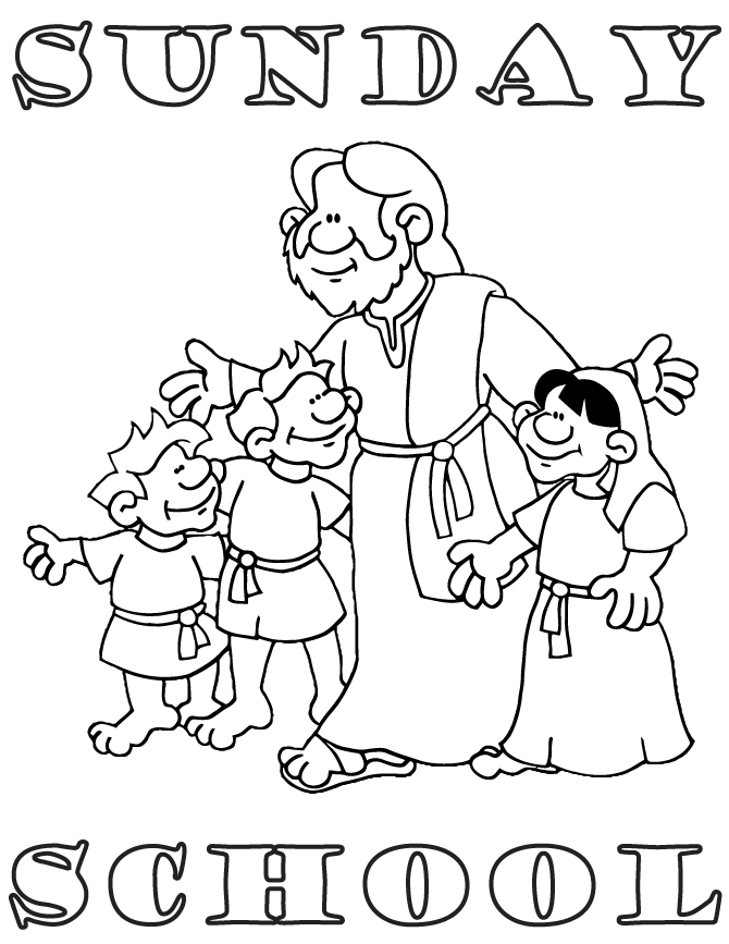 Sunday School Coloring Pages David And Jonathan