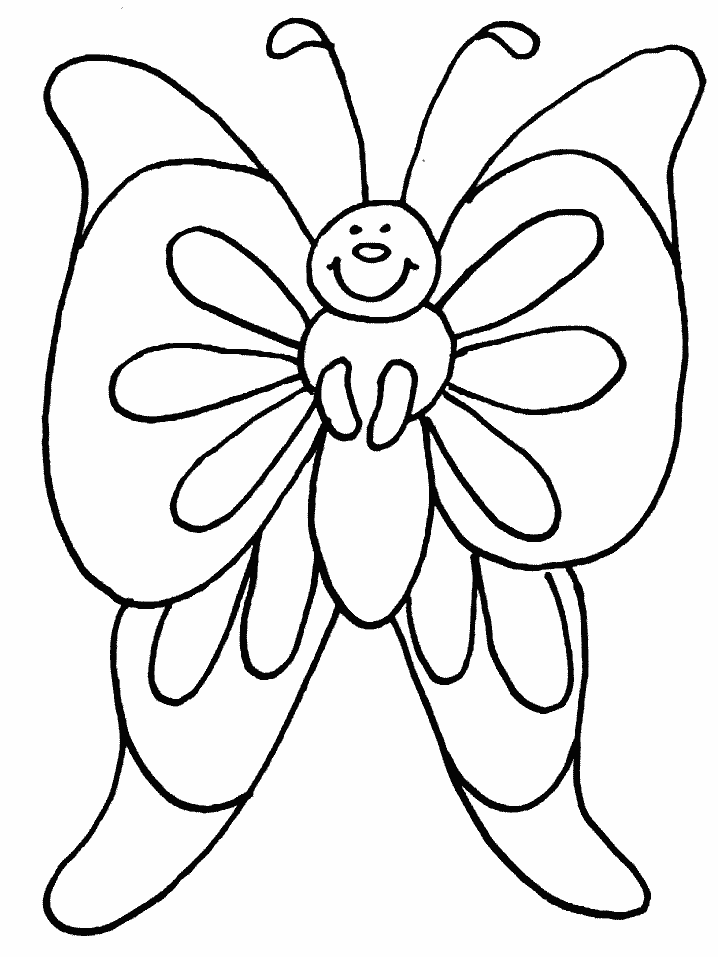 Butterfly Coloring Pages | Butterfly Coloring Page | Butterflies
