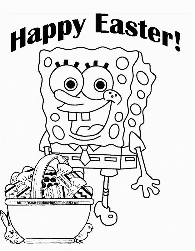 Download Free Easter Bunny Coloring Book