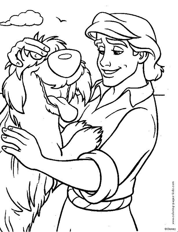 The Little Mermaid coloring pages - Coloring pages for kids