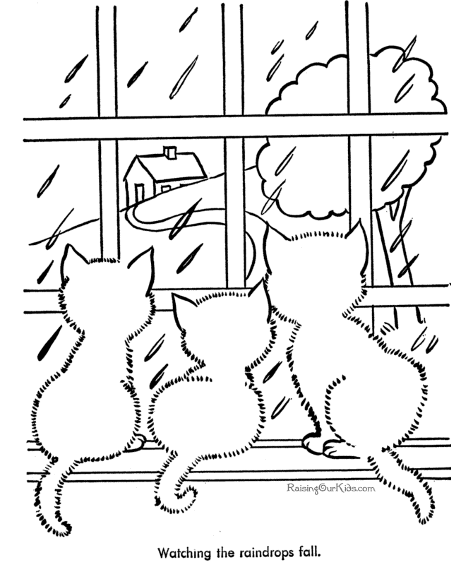 Cats Coloring Pictures