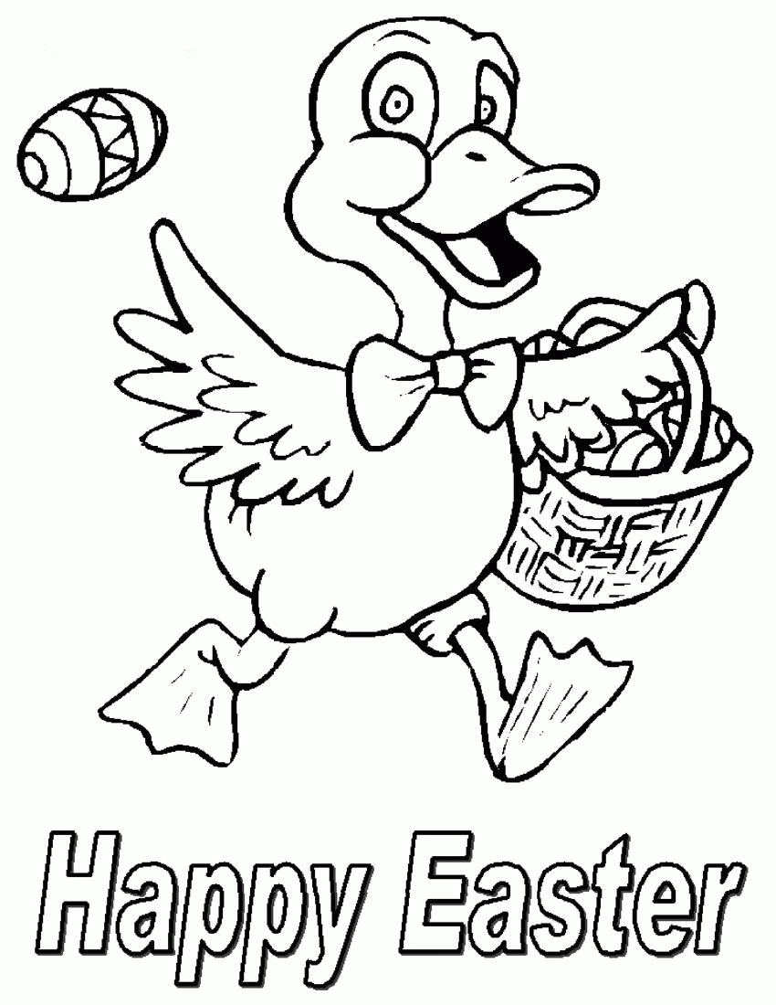 Spongebob Easter Coloring Pages | Coloring Online