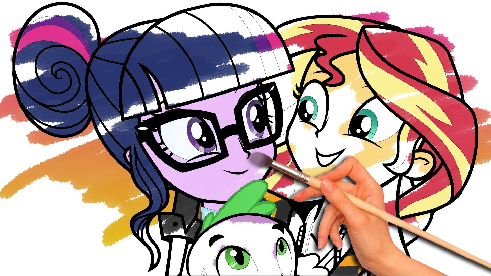 My Little Pony Coloring Book: Equestria Girls - Friendship Games ...