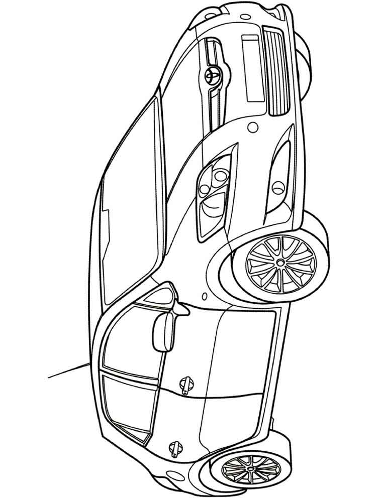 Toyota coloring pages. Free Printable Toyota coloring pages.