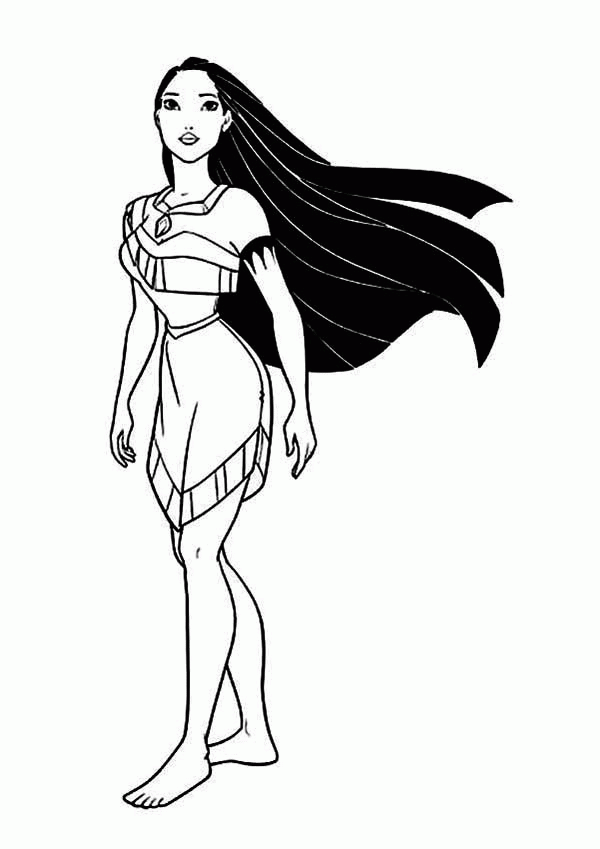 Pocahontas Coloring Pages Pictures Pocahontas Printable Coloring ...