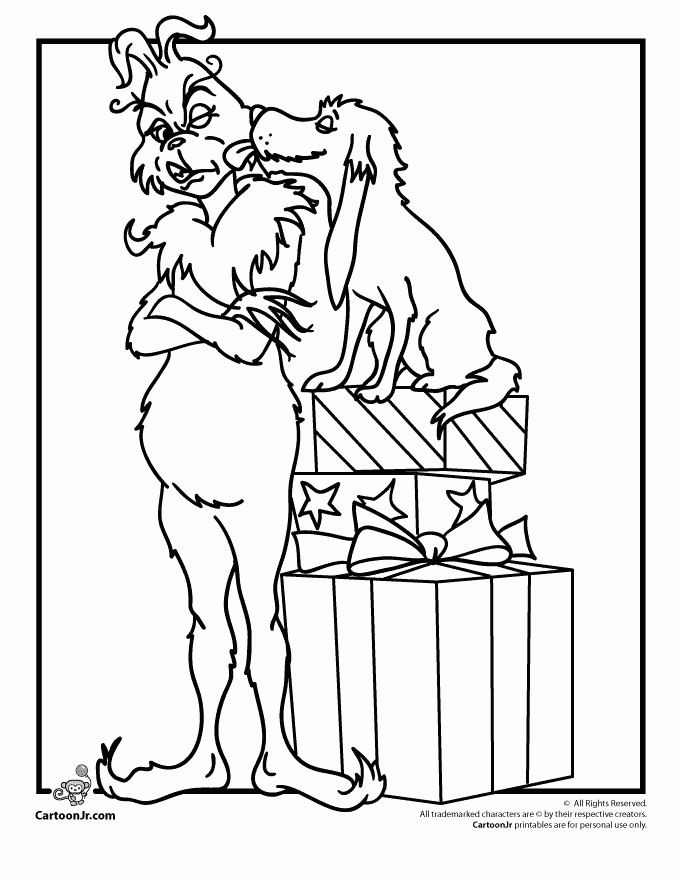 Smart Grinch Coloring Pages Printable, Document Grinch Coloring ...