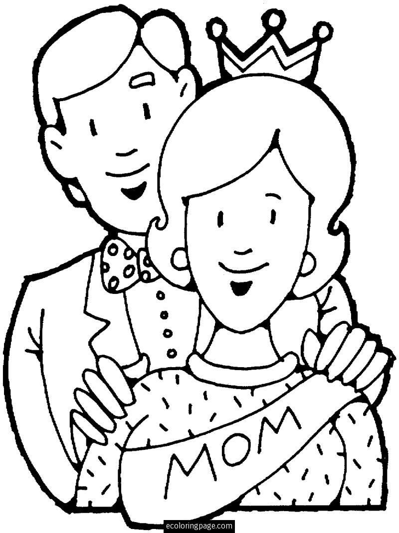 Coloring Pages For Mom And Dad - High Quality Coloring Pages
