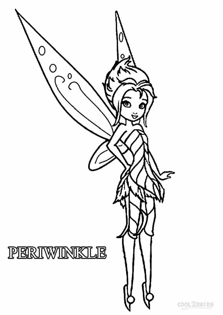 Free Tinkerbell Halloween Coloring Pages | Best Coloring Page Site