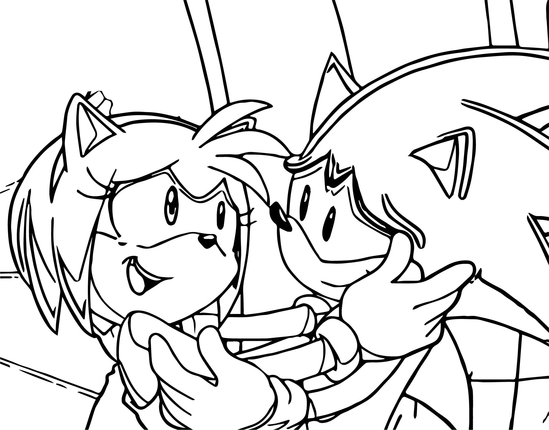 Sonic And Lunch Tags : Sonic and Friends Coloring Pages Sonic and ...