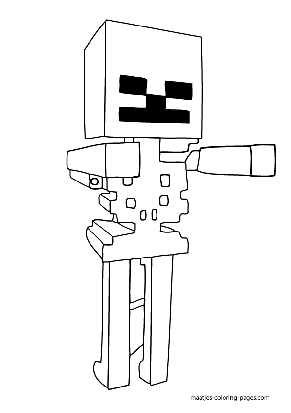 Minecraft coloring pages - Coloring Kids