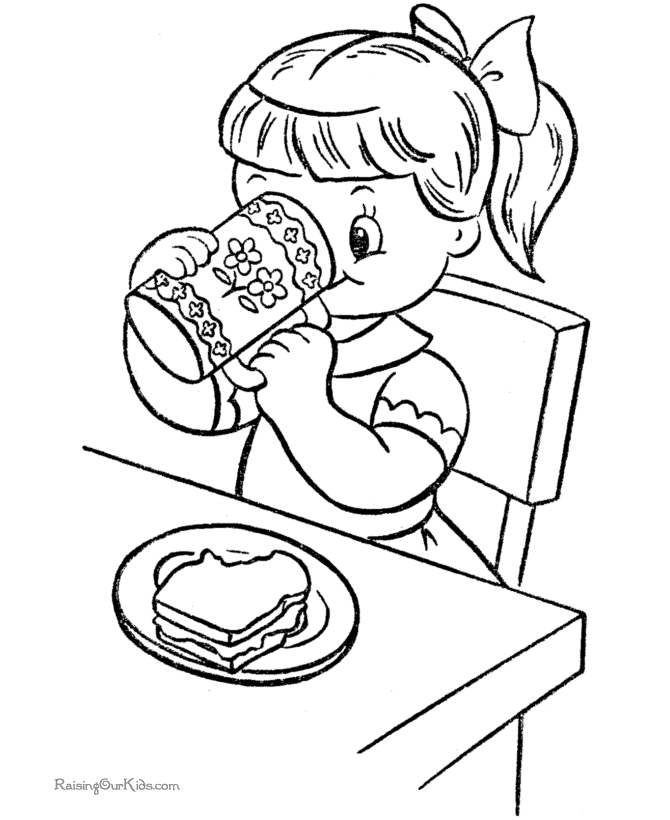 Food coloring pages 008