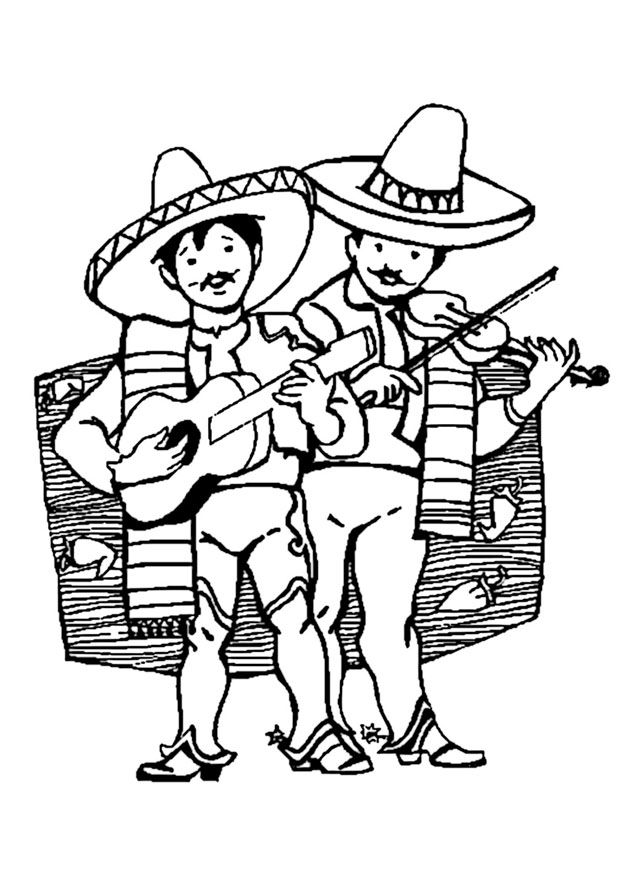 Flag Of Mexico Coloring Page | Printable Coloring Pages