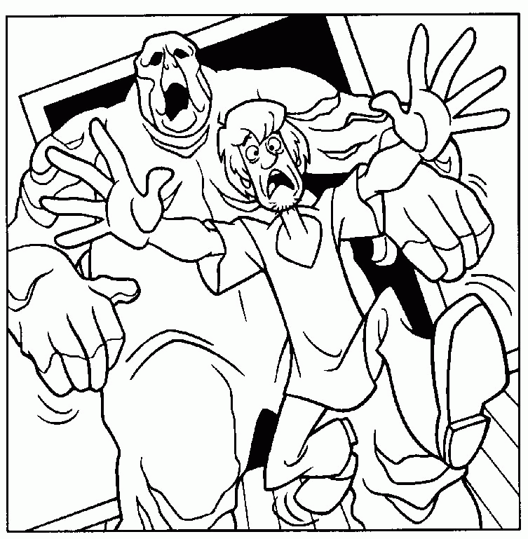 Coloring Page - Scooby doo coloring pages 11
