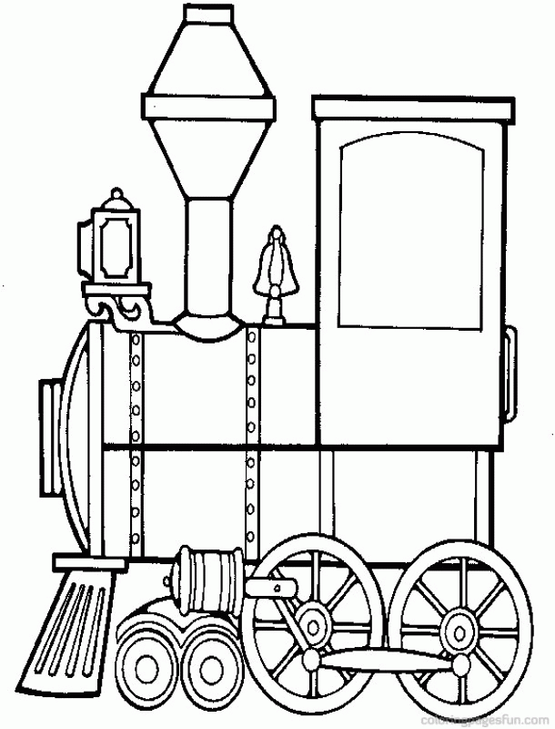 Circus Train Coloring Pages Trains Coloring Pages 20