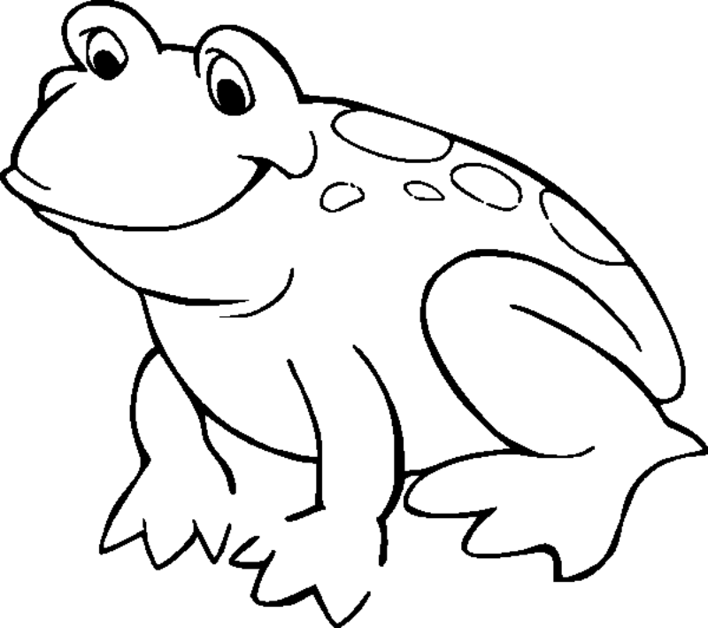 Beautiful Coloring Pages of Frogs Free for All frog coloring pages