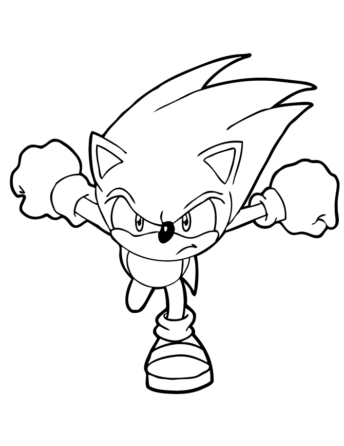Sonic Coloring Pages (4) - Coloring Kids