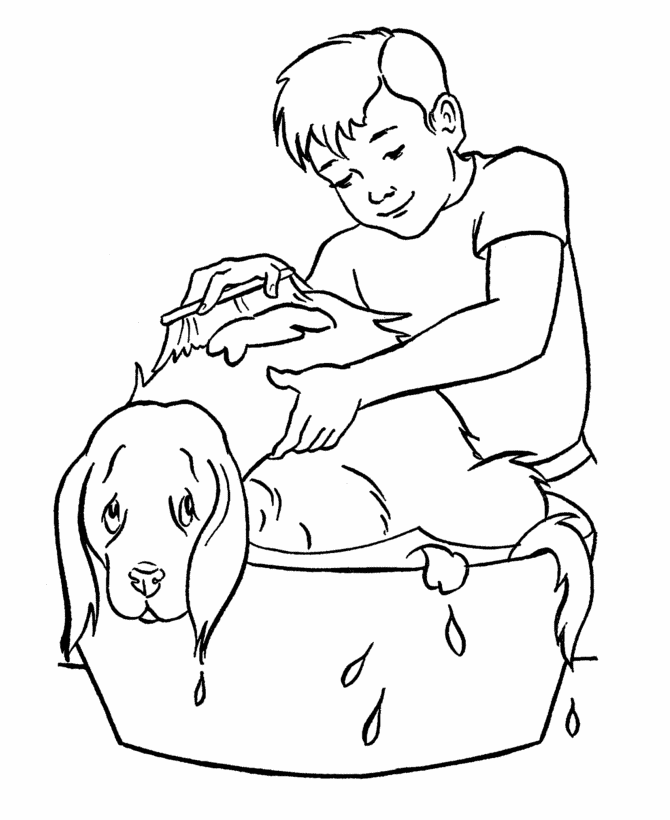 Coloring pages, Coloring and Dogs