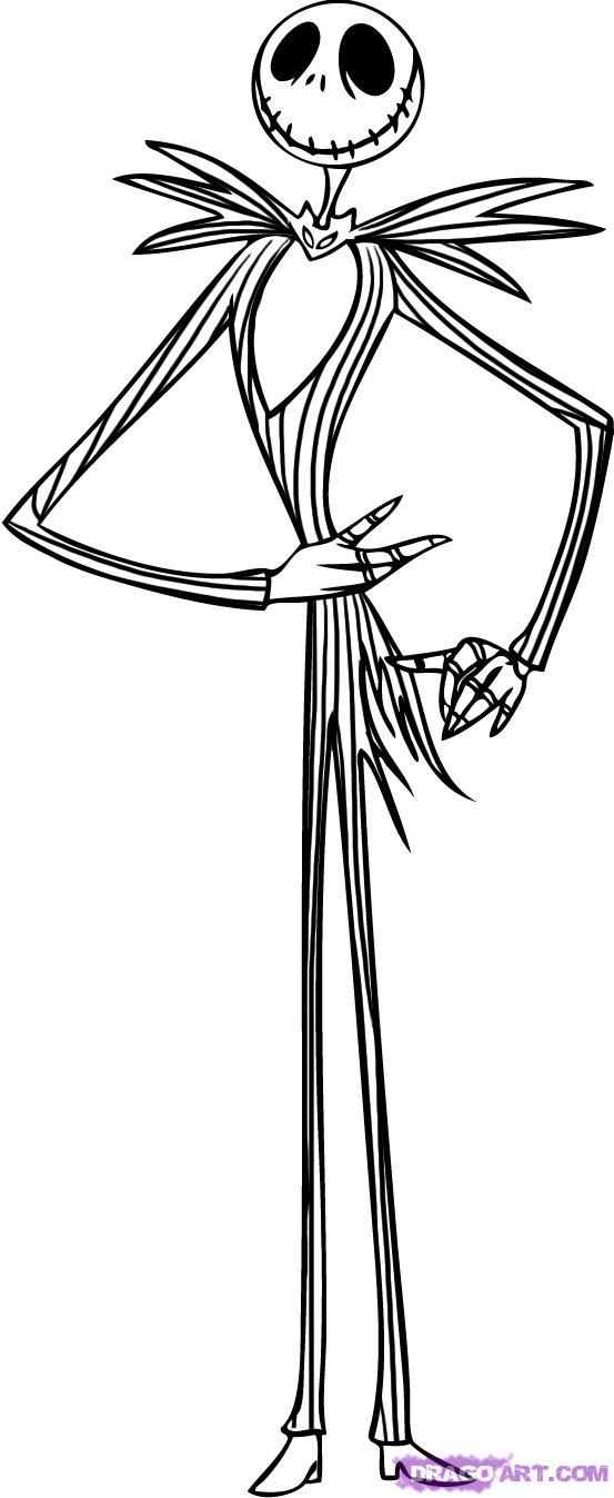 nightmare before christmas coloring pages - Bing Images | Holiday ...