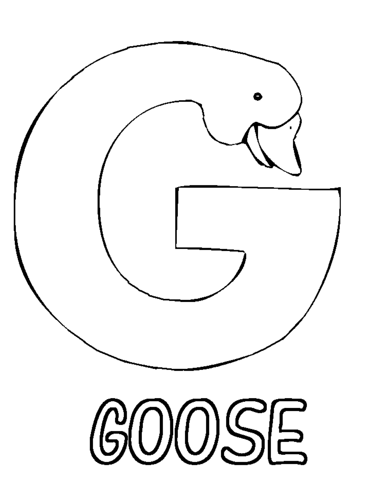 G Coloring Pages Preschool - High Quality Coloring Pages