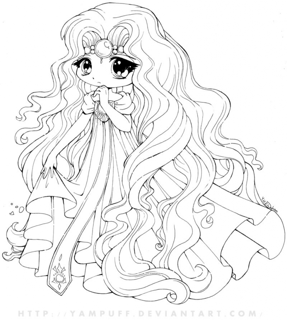Cute Coloring Pages Of Girls