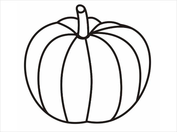 9+ Pumpkin Coloring Pages - JPG, AI Illustrator Download | Free ...
