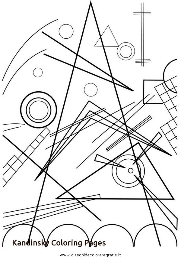 Free Coloring Pages Of Kandisky for Kandinsky Coloring Pages ...