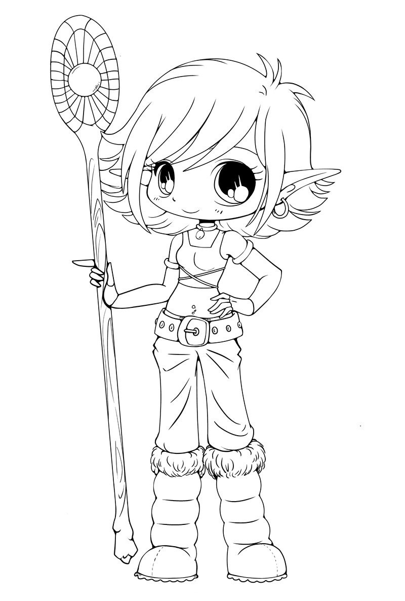 25 Of the Best Ideas for Cute Anime Chibi Girl Coloring Pages - Best Coloring  Pages Inspiration and Ideas