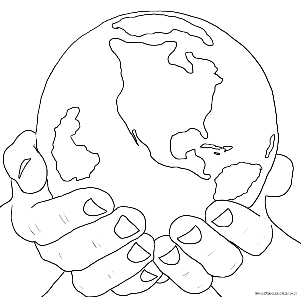 Sunday School - Creation Bible Coloring Pages