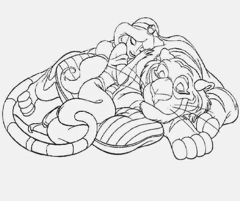 Aladdin Coloring Pages | Free Coloring Pages