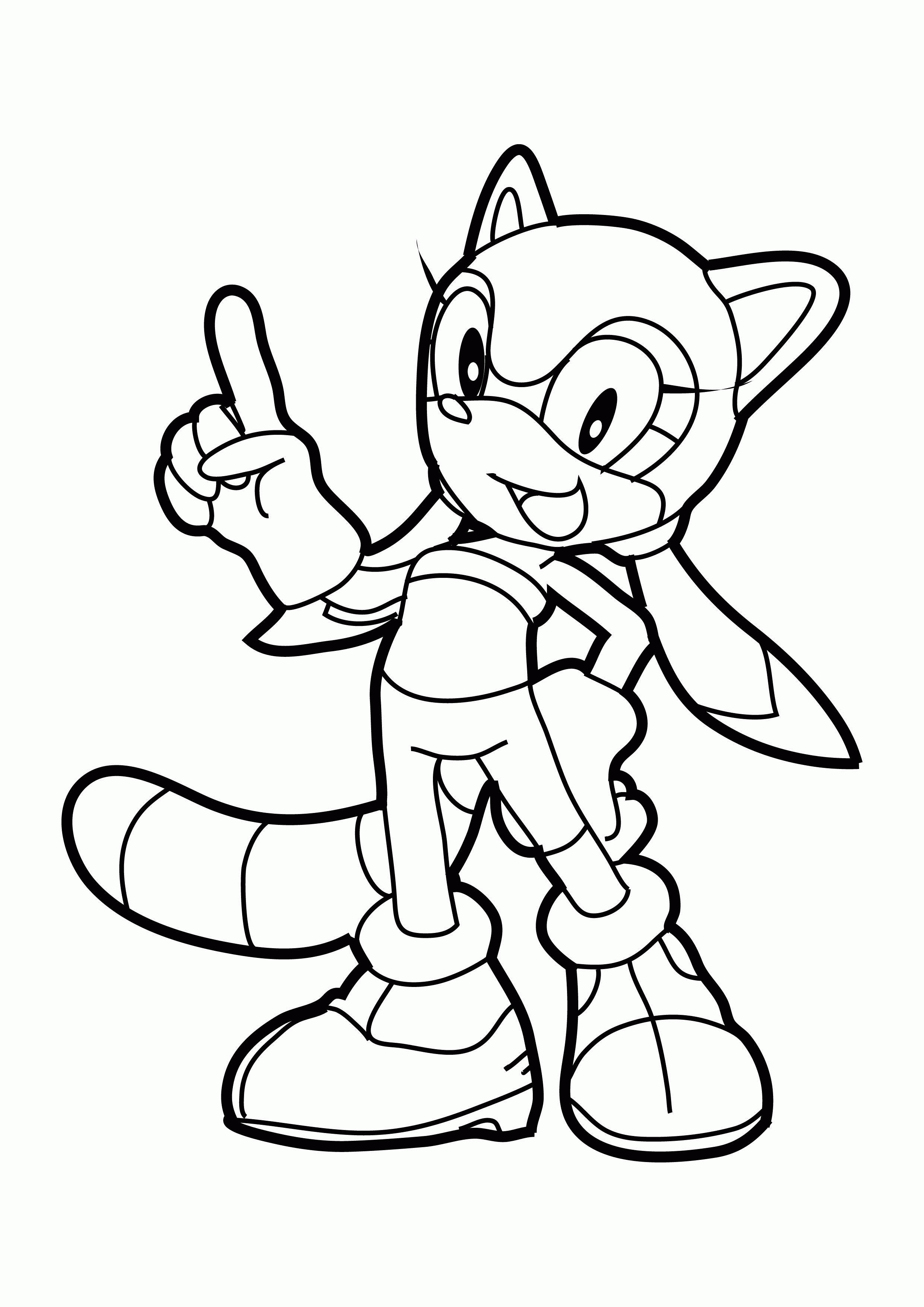 Sonic the Hedgehog Coloring Pages and Book | UniqueColoringPages