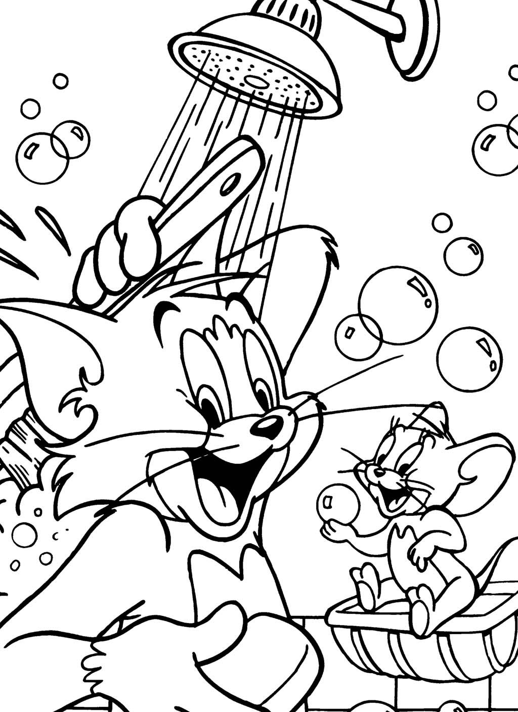 Tom N Jerry Colouring Pages - Coloring Pages Now