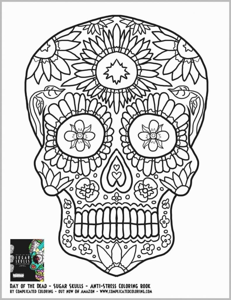 coloring ~ Skull Coloring Pages Candy Inspirational Sugar ...