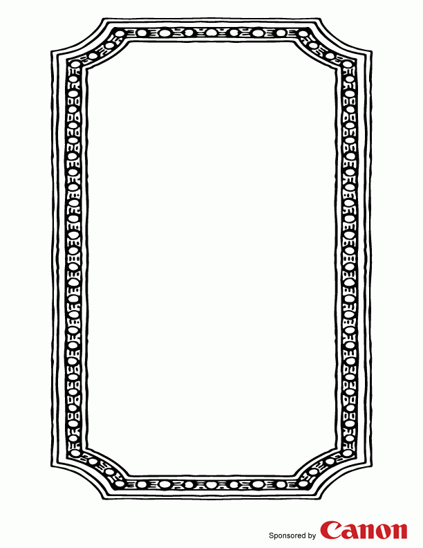 5 Best Images of Picture Frame Templates For Kids Printable - Free ...