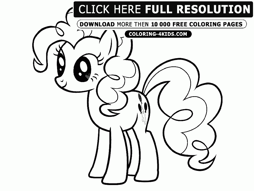 My Little Pony Coloring Pages Pinkie Pie | Best Coloring Page Site