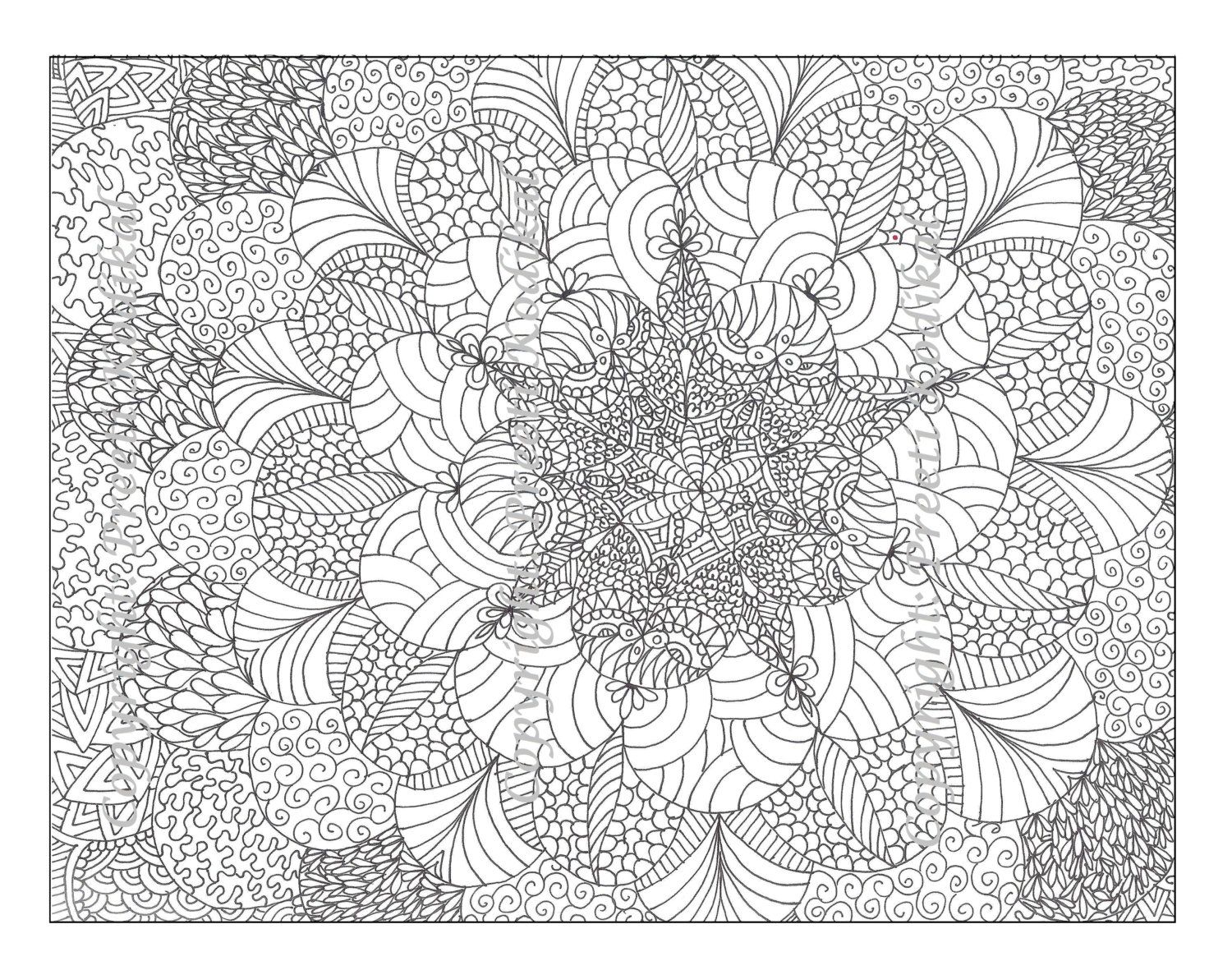 my abstract coloring pages are filled with detailed groovy designs ...