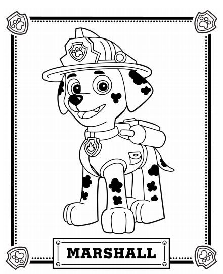 Paws Coloring Pages