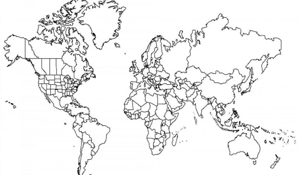 Coloring World Map Coloring Pages In free Image clip art with ...