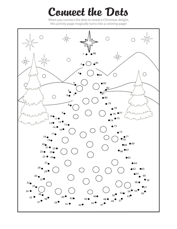 dot to dot christmas coloring pages 06. holiday extreme dot ...