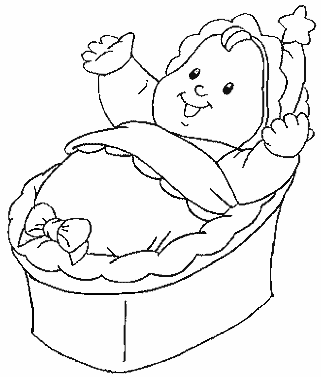 Baby Coloring Page - Coloring Pages for Kids and for Adults