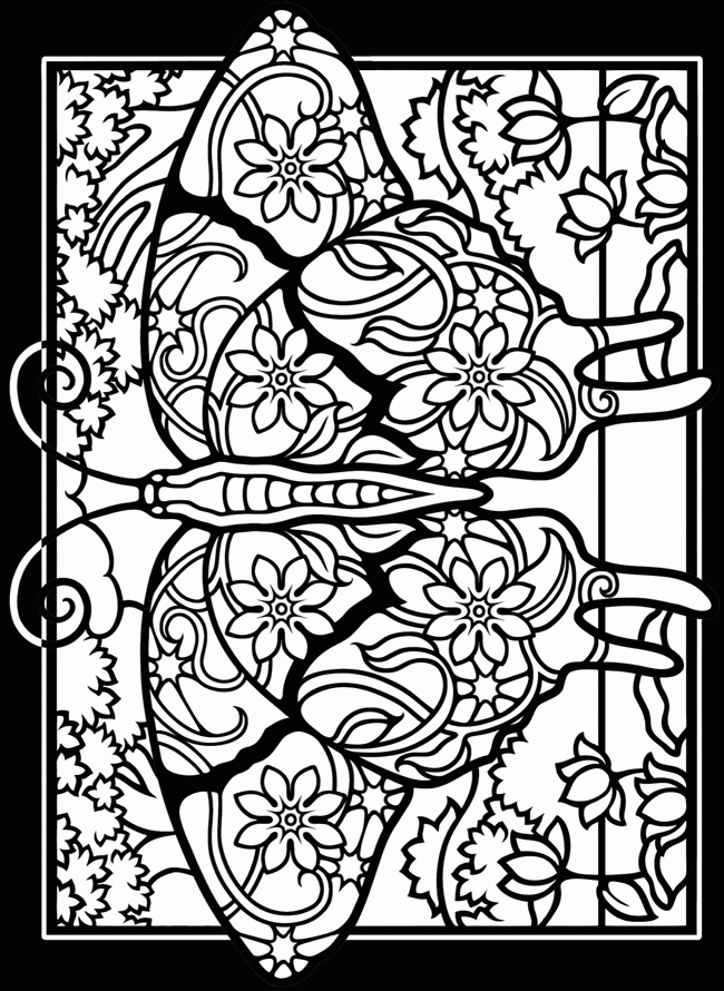 free mary stained glass window coloring pages - Gianfreda.net