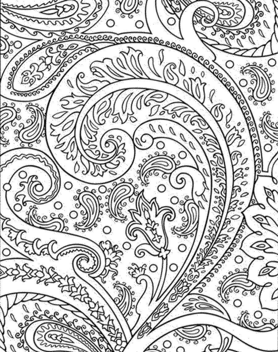 Printable Coloring Pages for Adults 343 - Detailed Coloring Pages ...