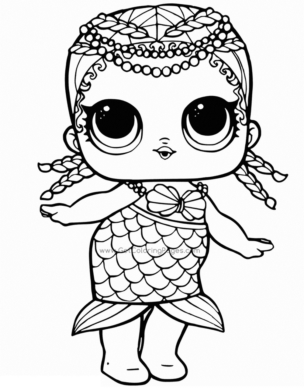 LOL Surprise Dolls Coloring Pages. Print Them for Free! All ...
