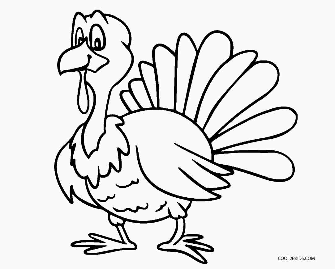 Free Printable Turkey Coloring Pages For Kids | Cool2bKids