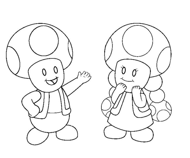 13 Pics of Toad Mario Coloring Pages - Super Mario Toad Coloring ...