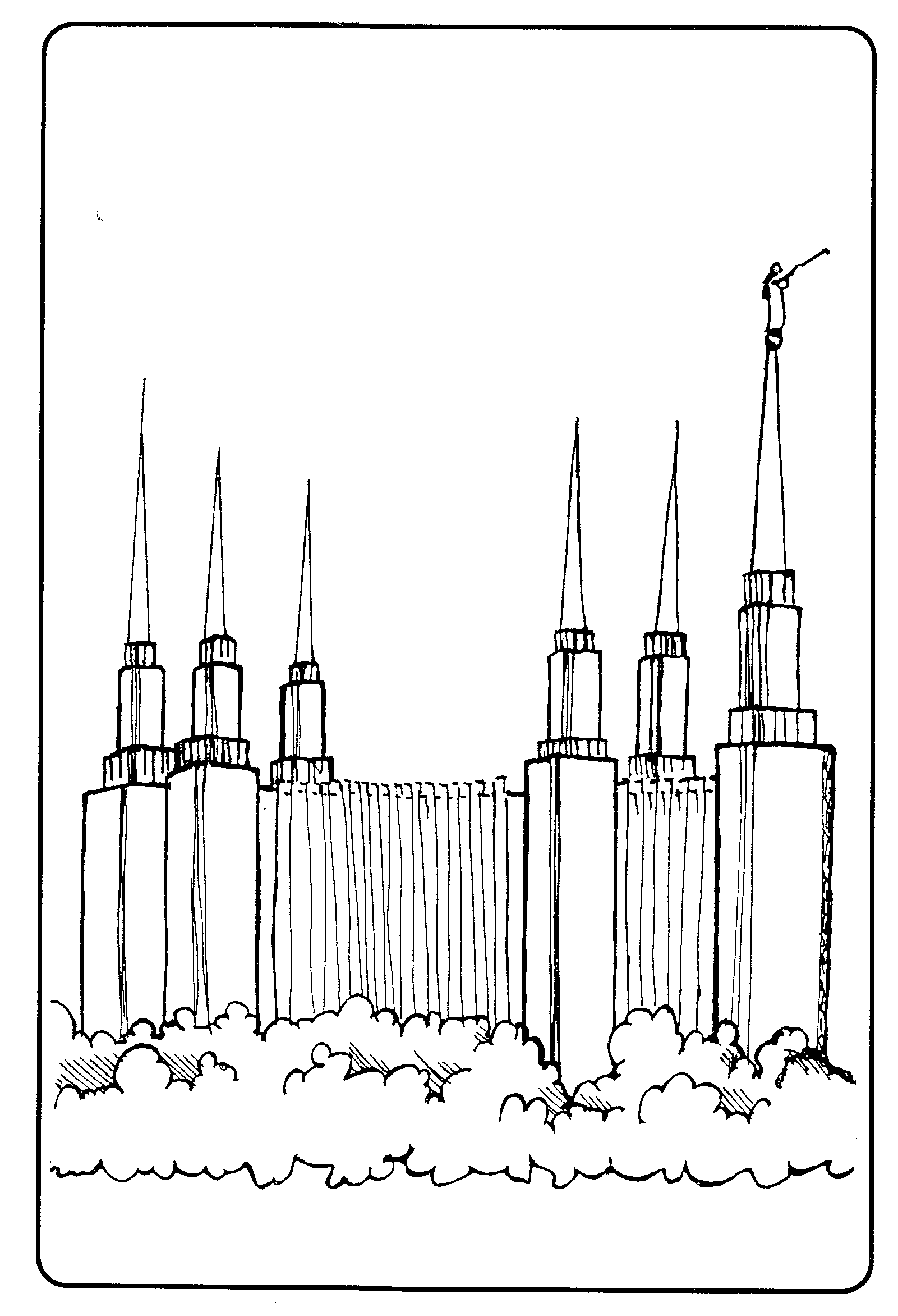 10 Pics of LDS Temple Coloring Pages - Temple Coloring Page, Salt ...