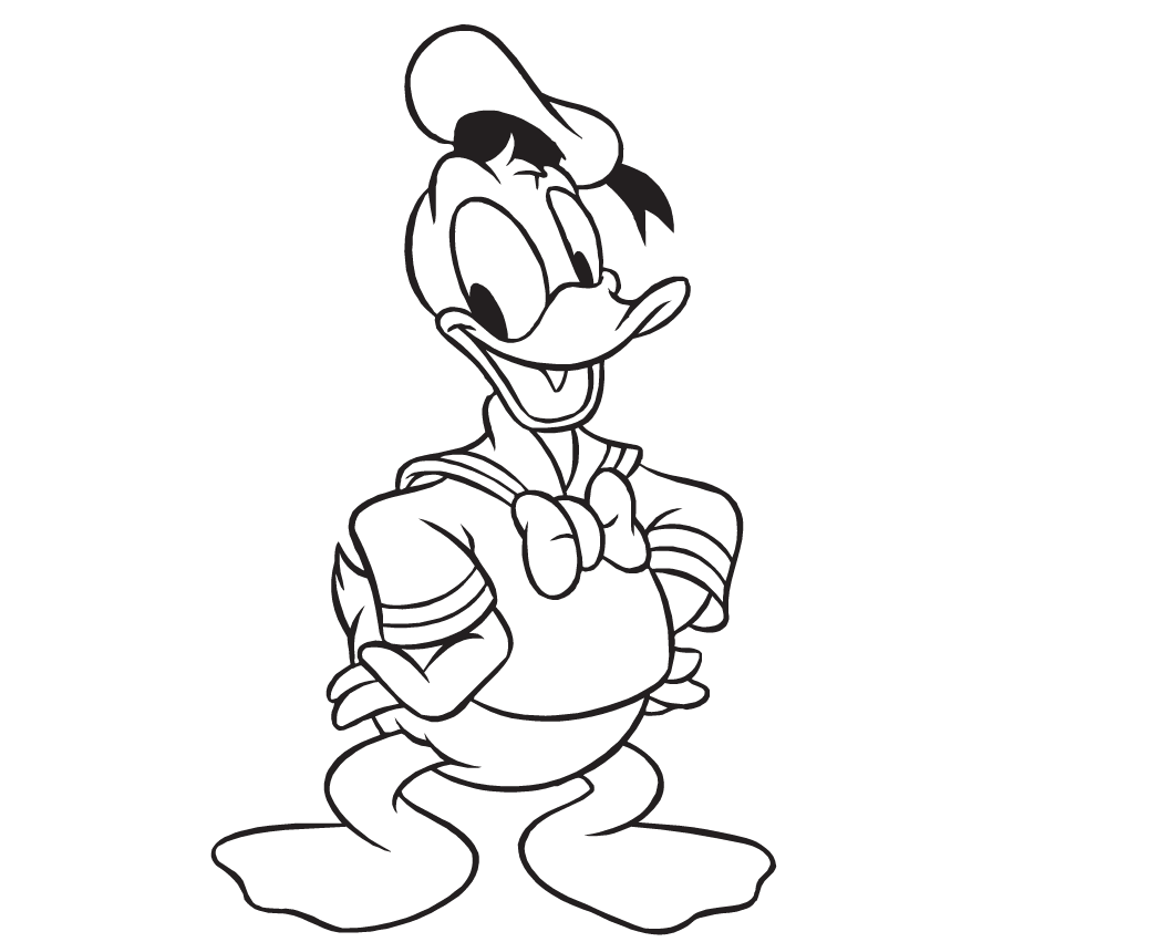 Donald Duck Coloring Pages (19 Pictures) - Colorine.net | 19453