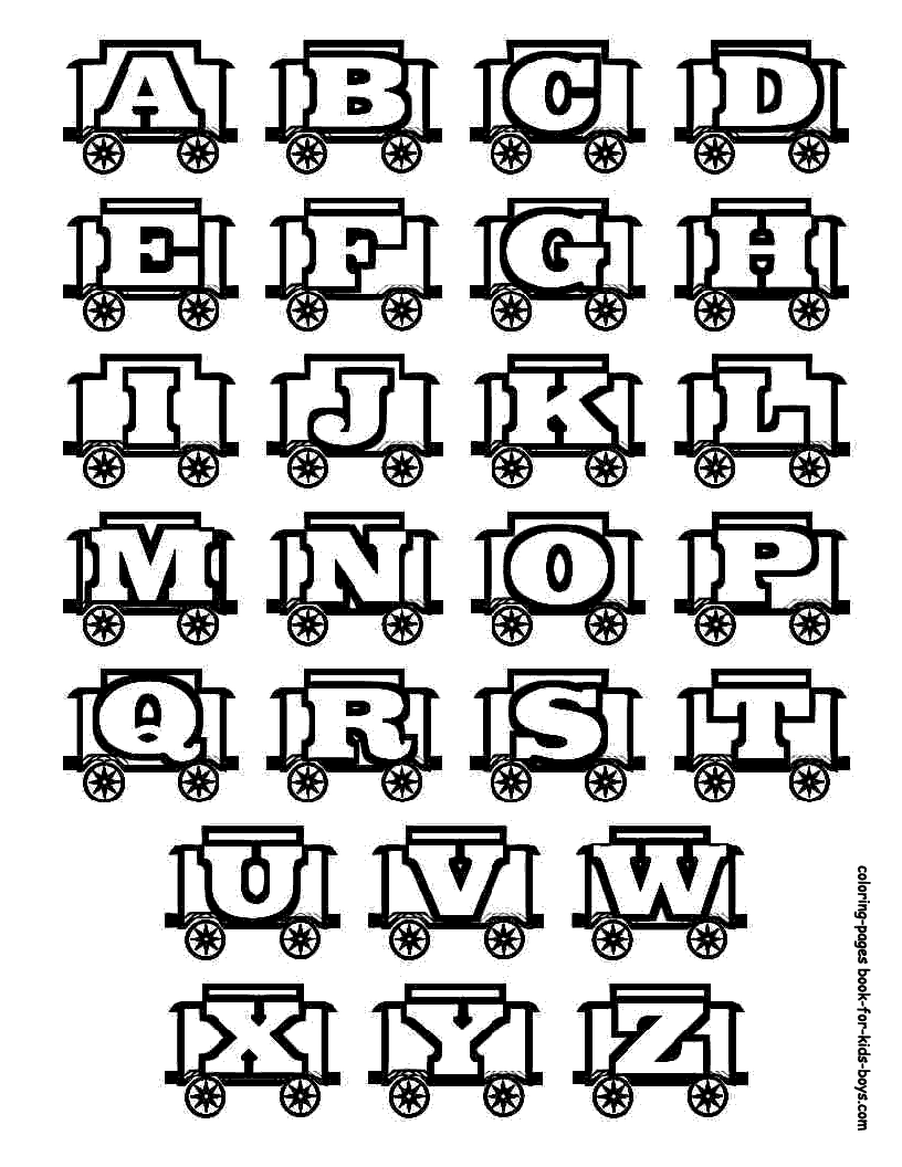 Letter S Coloring Pages
