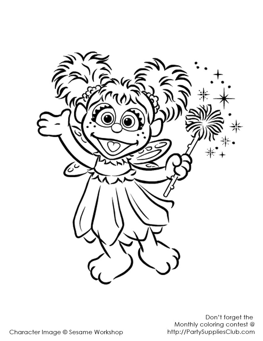 Sesame Street Coloring Pages ...